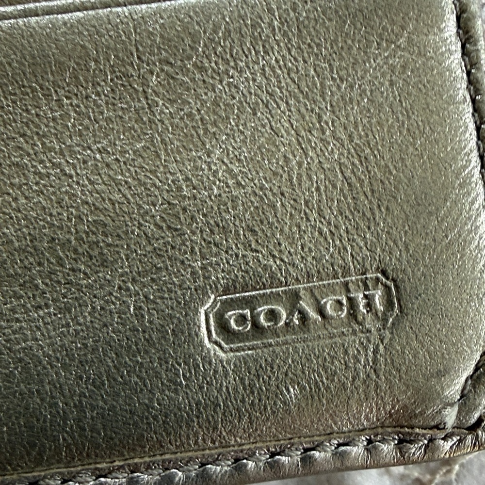 COACH vintage ladies wallet preowned pre-loved - Picture 13 of 14